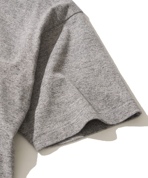 Healthknit(ヘルスニット)の「【Healthknit】TOMPKINS Jersey Henleyneck S/S / トンプキン ジャージー ヘンリーネックTシャツ(Tシャツ/カットソー・メンズ・ブラック/カーキ/オフホワイト/ミント/ヘザーグレー/ネイビー・MEDIUM/LARGE/X-LARGE)」の12枚目の写真