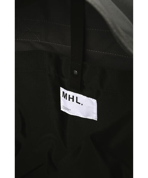 MHL.(エムエイチエル)の「POLYESTER CANVAS(バックパック/リュック・レディース・ブラック/グレー系その他4・FREE)」の18枚目の写真