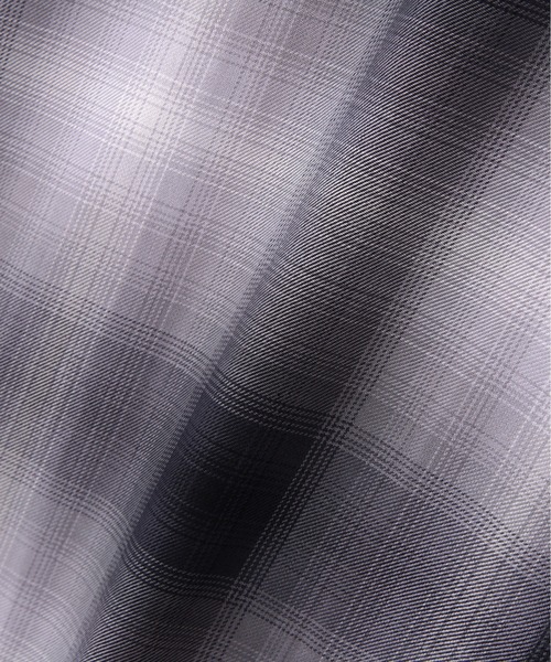 Schott(ショット)の「Schott/ショット/OMBRE SS SHIRT/半袖 オンブレ チェックシャツ(シャツ/ブラウス・メンズ・グリーン/ブラック・2XL/XL/L/M)」の11枚目の写真