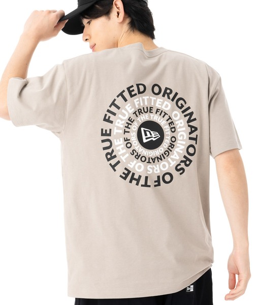 NEW ERA(ニューエラ)の「ニューエラ 半袖Tシャツ コットン CIRCLEOOTTF(Tシャツ/カットソー・メンズ・ブラック/ブラック系/ベージュ/ホワイト・S/M/L/XL/XXL)」の4枚目の写真