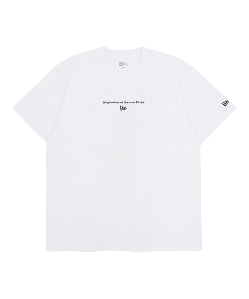 NEW ERA(ニューエラ)の「ニューエラ 半袖Tシャツ コットン CIRCLEOOTTF(Tシャツ/カットソー・メンズ・ブラック/ブラック系/ベージュ/ホワイト・S/M/L/XL/XXL)」の1枚目の写真