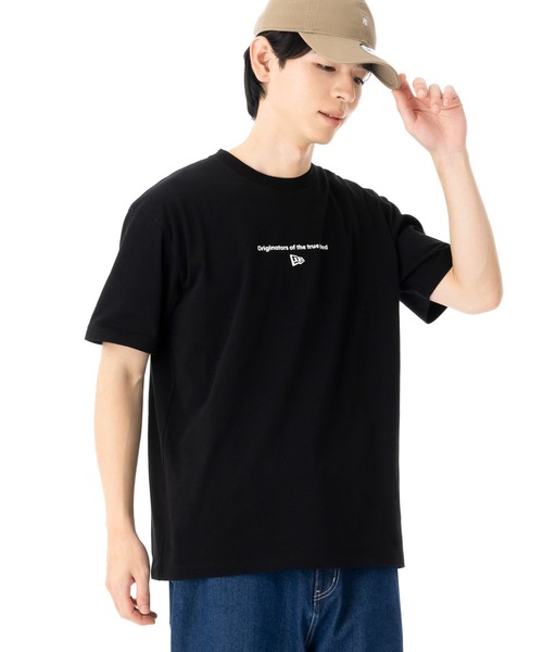 NEW ERA(ニューエラ)の「ニューエラ 半袖Tシャツ コットン CIRCLEOOTTF(Tシャツ/カットソー・メンズ・ブラック/ブラック系/ベージュ/ホワイト・S/M/L/XL/XXL)」の13枚目の写真
