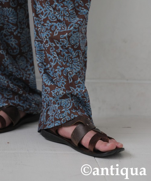 antiqua(アンティカ)の「総柄パンツ(その他パンツ・レディース・ブルー系その他/ブラウン系その他・LARGE/MEDIUM)」の12枚目の写真
