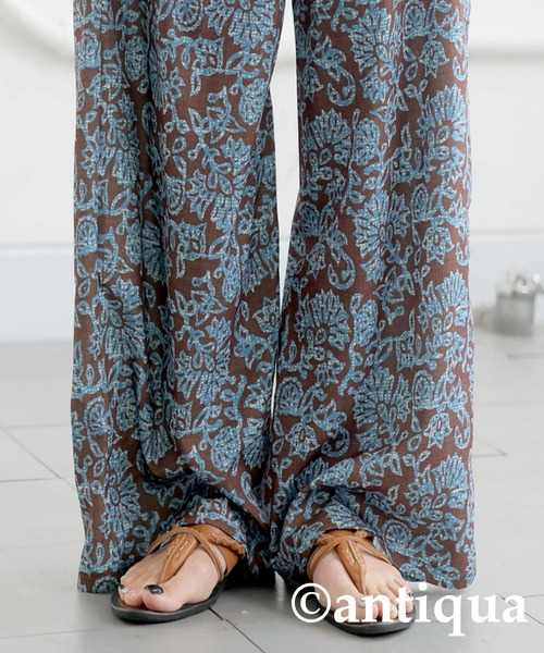 antiqua(アンティカ)の「総柄パンツ(その他パンツ・レディース・ブルー系その他/ブラウン系その他・LARGE/MEDIUM)」の22枚目の写真