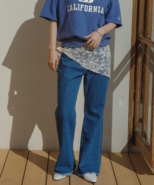 URBAN RESEARCH Sonny Label（アーバンリサーチサニーレーベル）の「チュールエンブロイダリーストール（ストール/ショール・レディース・ブラック/オフホワイト・ONE）」の7枚目の写真