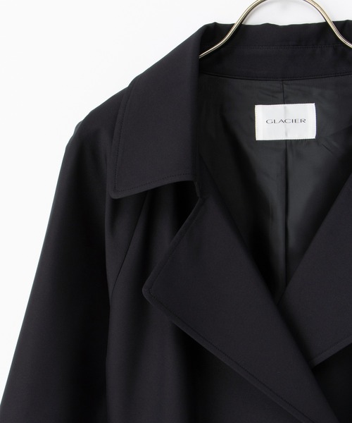 Honeys（ハニーズ）の「【非フッ素撥水加工】撥水加工トレンチコート（トレンチコート・レディース・ダークベージュ/グレイッシュベージュ/ブラック・3L/L/LL/M/S）」の22枚目の写真