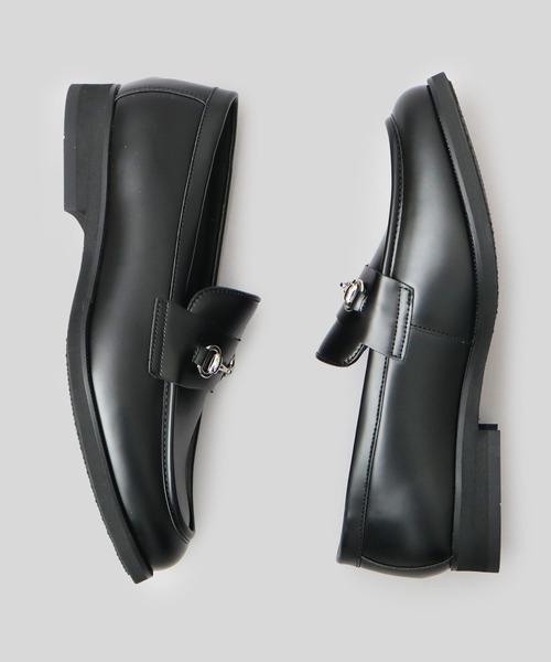 glabella(グラベラ)の「軽量 シルバービット スマートローファー ビジネス対応(ローファー・メンズ・ブラック・L/M/S)」の6枚目の写真