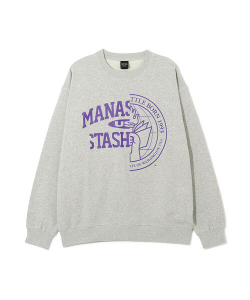 MANASTASH（マナスタッシュ）の「MANASTASH/マナスタッシュ　CiTee SWEAT COLLEGIATE/シティースウェット（スウェット・メンズ・ブラック/その他17/ホワイト・M/S/L/XL）」の5枚目の写真