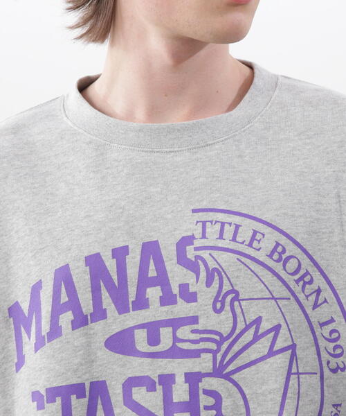 MANASTASH（マナスタッシュ）の「MANASTASH/マナスタッシュ　CiTee SWEAT COLLEGIATE/シティースウェット（スウェット・メンズ・ブラック/その他17/ホワイト・M/S/L/XL）」の13枚目の写真