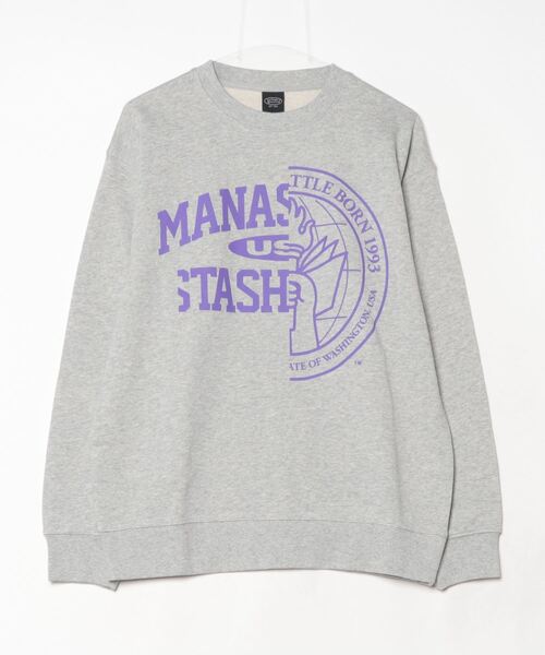 MANASTASH（マナスタッシュ）の「MANASTASH/マナスタッシュ　CiTee SWEAT COLLEGIATE/シティースウェット（スウェット・メンズ・ブラック/その他17/ホワイト・M/S/L/XL）」の17枚目の写真