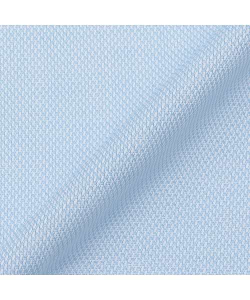 TOKYO SHIRTS(トウキョウシャツ)の「超形態安定ノーアイロン ワイド 長袖ビジネスワイシャツ(大きいサイズ・長いサイズ)(ビジネスシャツ・メンズ・ブルー・首回り39cm-裄丈88cm/首回り41cm-裄丈90cm/首回り42cm-裄丈90cm/首回り43cm-裄丈90cm/首回り45cm-裄丈82cm/首回り45cm-裄丈86cm/首回り45cm-裄丈90cm/首回り47cm-裄丈86cm/首回り47cm-裄丈90cm)」の5枚目の写真