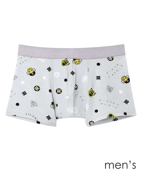 une nana cool(ウンナナクール)の「MADE WITH 阪神タイガース メンズボクサーパンツ(ボクサーパンツ・メンズ・グレー/アイボリー・L/M)」の6枚目の写真
