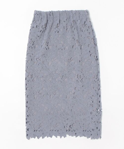 GORGE(ゴージ)の「《総レース×タイトシルエット》レディース ナロースカート ロング丈 体型カバー 春夏秋冬(スカート・レディース・ブラック/アイボリー/ブルー・F)」の17枚目の写真