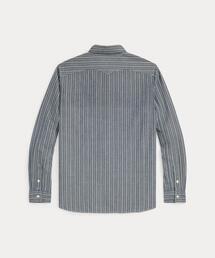 RRL（ダブル アール エル）の「ストライプド ドビーシャンブレー