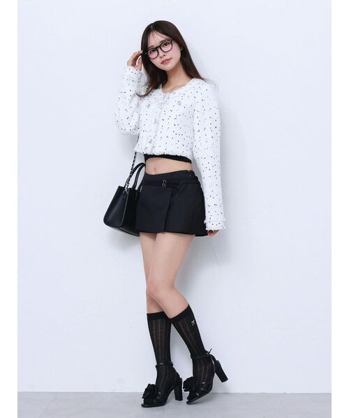 EATME（イートミー）の「ダブルベルトスコート（その他パンツ・レディース・ブラック/グレー/ブルー・SMALL/MEDIUM）」の22枚目の写真