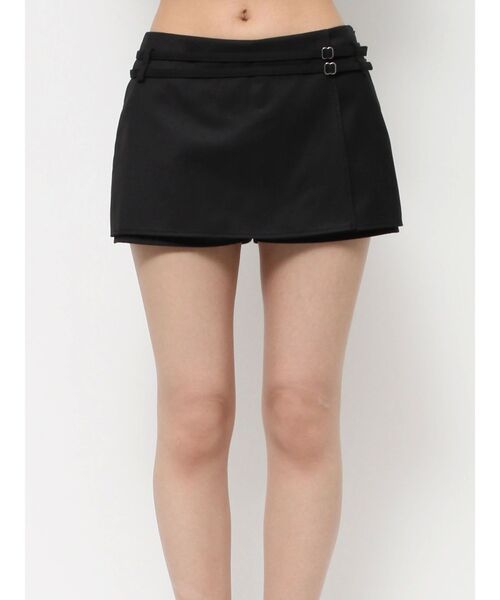 EATME（イートミー）の「ダブルベルトスコート（その他パンツ・レディース・ブラック/グレー/ブルー・SMALL/MEDIUM）」の7枚目の写真