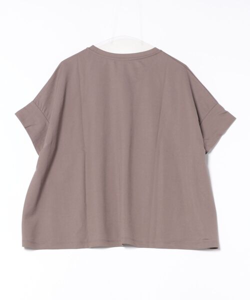 NAVY(ネイビー)の「nAvy SARARI ドルマンTシャツ(Tシャツ/カットソー・レディース・オレンジ/ライトベージュ/グレー系その他/モカ・L/M)」の17枚目の写真
