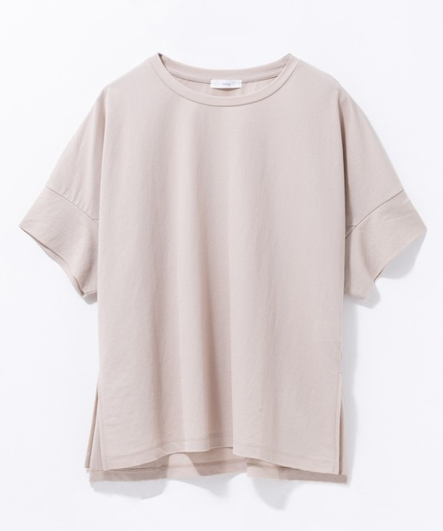 NAVY(ネイビー)の「nAvy SARARI ドルマンTシャツ(Tシャツ/カットソー・レディース・オレンジ/ライトベージュ/グレー系その他/モカ・L/M)」の13枚目の写真