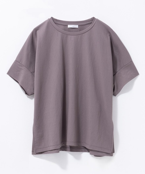 NAVY(ネイビー)の「nAvy SARARI ドルマンTシャツ(Tシャツ/カットソー・レディース・オレンジ/ライトベージュ/グレー系その他/モカ・L/M)」の11枚目の写真