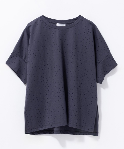 NAVY(ネイビー)の「nAvy SARARI ドルマンTシャツ(Tシャツ/カットソー・レディース・オレンジ/ライトベージュ/グレー系その他/モカ・L/M)」の9枚目の写真