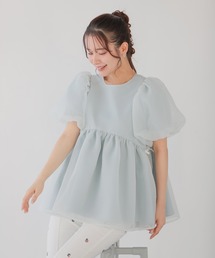 セール】ボリュームタックペプラムトップス（その他トップス）｜Fit