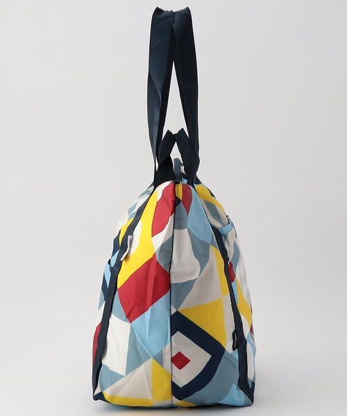 MILESTO(ミレスト)の「MILESTO × PAPIERTIGRE/ミレスト × パピエ ティグル ポケッタブルトートバッグ 18L(トートバッグ・メンズ・ネイビー/サックスブルー/その他9・ONE SIZE)」の4枚目の写真