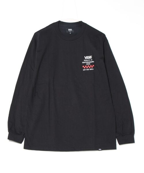 国内配送★VANS★M WORLD'S #1 SHOE 長袖T 3色 国内配送☆VANS☆M WORLD'S #1 SHOE 長袖T 3色 (VANS/Tシャツ