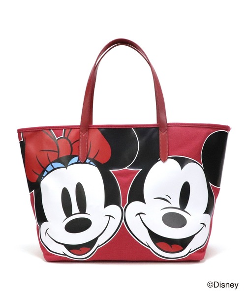 新品タグ付き 40周年ショルダーバッグ トートバッグ復刻レトロ ミッキー&amp;ミニー Disney（ディズニー） ショルダーバッグ バッグ ミニー/ショルダー