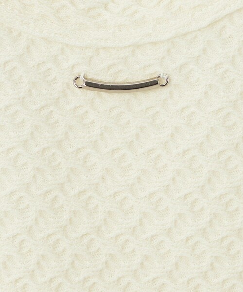 EMMEL REFINES（エメルリファインズ）の「＜EMMEL REFINES＞EM シャーリング ジャカード タンクトップ（タンクトップ・レディース・ダークグレー/ホワイト・FREE）」の14枚目の写真