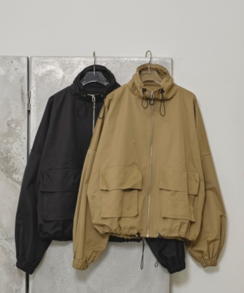 TODAYFUL（トゥデイフル）の「TODAYFUL Standcollar Zip Blouson（ブルゾン・レディース・カーキブラウン/ブラック・36/38）」の4枚目の写真