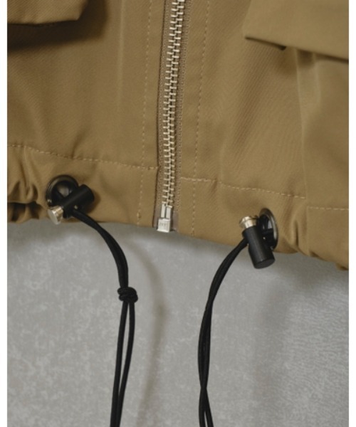 TODAYFUL（トゥデイフル）の「TODAYFUL Standcollar Zip Blouson（ブルゾン・レディース・カーキブラウン/ブラック・36/38）」の8枚目の写真