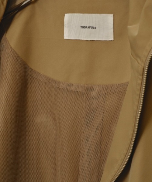TODAYFUL（トゥデイフル）の「TODAYFUL Standcollar Zip Blouson（ブルゾン・レディース・カーキブラウン/ブラック・36/38）」の11枚目の写真
