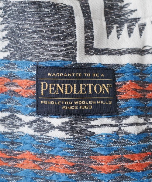 PENDLETON(ペンドルトン)の「【PE2】【PENDLETON/ペンドルトン】JAQUARD TOTE ジャガード トートバッグ(トートバッグ・レディース・レッド/チャコールグレー・FREE)」の5枚目の写真