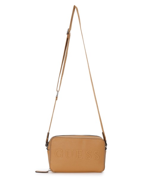 Guess（ゲス）の「HADDINGTON Mini Double Zip Crossbody クロスボディバッグ（ショルダーバッグ・レディース・ライトブルー/ブラック/ライトグリーン/キャメル・ONE SIZE）」の7枚目の写真