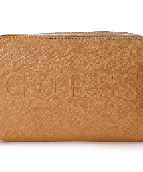 Guess（ゲス）の「HADDINGTON Mini Double Zip Crossbody クロスボディバッグ（ショルダーバッグ・レディース・ライトブルー/ブラック/ライトグリーン/キャメル・ONE SIZE）」の9枚目の写真