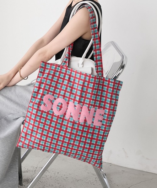 大人気 バーバリー トートバッグ ノバチェック ホースロゴ