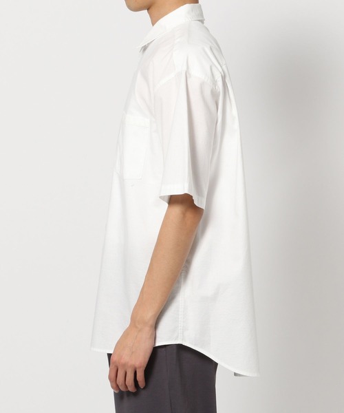 FOUND GOOD（ファウンドグッド）の「オックスSSシャツ（シャツ/ブラウス・メンズ・ホワイト系1/グレー系/ブルー系/ネイビー・XL/L/M）」の17枚目の写真