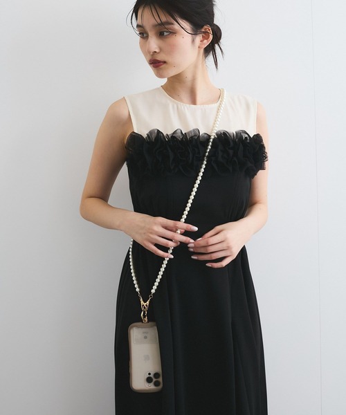 VIS（ビス）の「パールスマホショルダー（スマホグッズ・レディース・シルバー/ゴールド・FREE）」の4枚目の写真