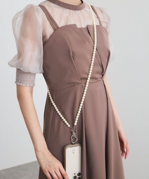 VIS（ビス）の「パールスマホショルダー（スマホグッズ・レディース・シルバー/ゴールド・FREE）」の5枚目の写真