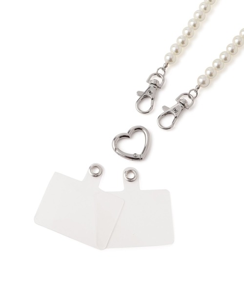 VIS（ビス）の「パールスマホショルダー（スマホグッズ・レディース・シルバー/ゴールド・FREE）」の6枚目の写真