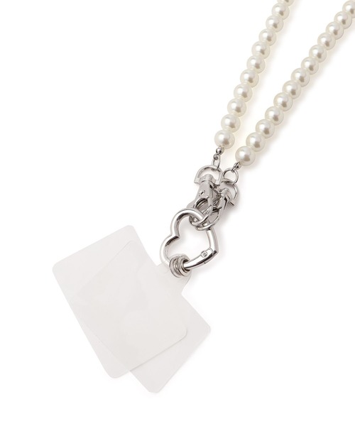 VIS（ビス）の「パールスマホショルダー（スマホグッズ・レディース・シルバー/ゴールド・FREE）」の7枚目の写真