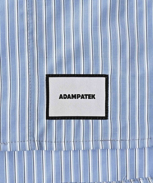 ADAM PATEK（アダムパテック）の「【ADAMPATEK/アダムパテック】striped anarchy shirt/ストライプアナーキーシャツAP2515008（シャツ/ブラウス・メンズ・ブルー/ブラック・1）」の6枚目の写真