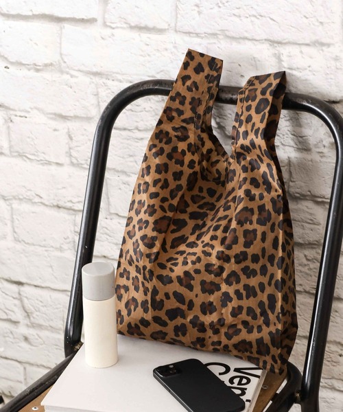 BAGGU（バグー）の「【BAGGU(バグゥ)】BABY25（エコバッグ/サブバッグ・レディース・グリーン/レオパード/オレンジ・0）」の21枚目の写真