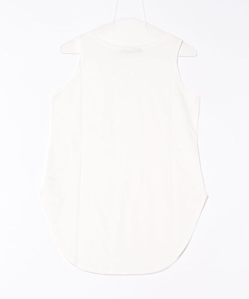 GORGE(ゴージ)の「《ラウンドヘム×ロング丈》万能レイヤードタンク(タンクトップ・レディース・ブラック/オフホワイト・F)」の13枚目の写真