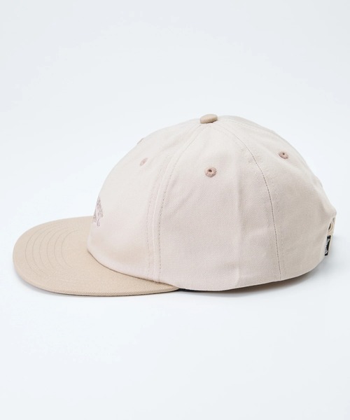 BILLABONG（ビラボン）の「BILLABONG メンズ GLOBAL ARCH STRAPBACK キャップ 【2025年春夏モデル】/ビラボンロゴキャップ（キャップ・メンズ・モスグリーン/ライトベージュ・FREE）」の6枚目の写真