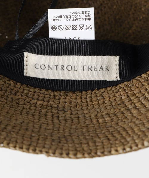 URBAN RESEARCH Sonny Label（アーバンリサーチサニーレーベル）の「CONTROL FREAK　ラフィアバケットハット（ハット・レディース・モカ/ナチュラル・ONE）」の10枚目の写真