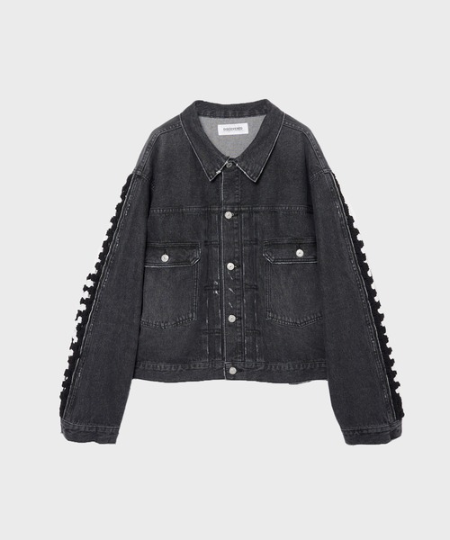 ジャケット・アウター DISCOVERED CROCHET DENIM BLOUSON 2025SS