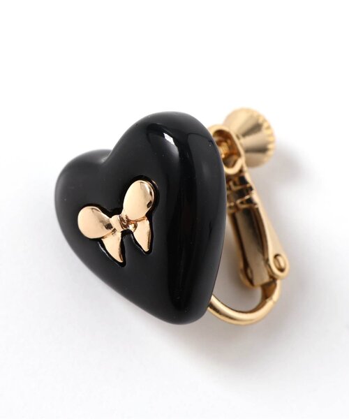 algy（アルジー）の「リボンハートイヤリング（その他雑貨・キッズ・ブラック・FREE）」の7枚目の写真