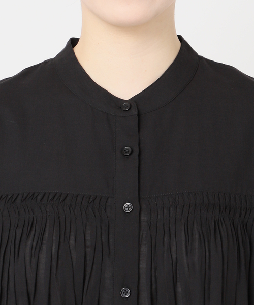 JOURNAL STANDARD relume - ボイルピンタックフレンチブラウス JOURNAL STANDARD relume｜コットンラッフルピンタックブラウス