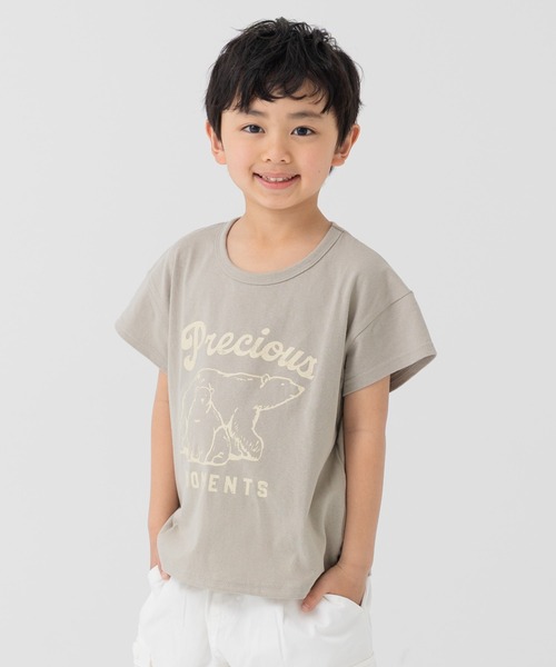 chil2(チルツー)の「綿100% プリント 半袖Tシャツ(Tシャツ/カットソー・キッズ・A/H/J/O/Q/C/D/E/F/S/T/K/L/M/N/B/G/I/P/R・80cm/90cm/100cm/110cm/120cm/130cm/140cm)」の19枚目の写真